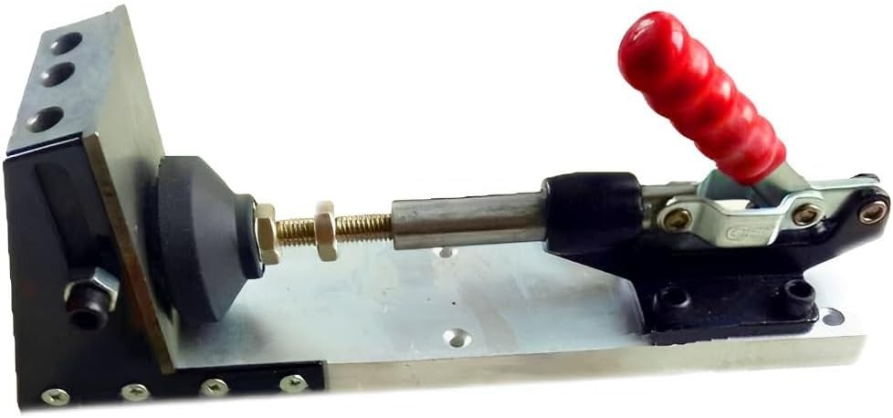 Push Pull Toggle Clamp, 500Lbs Holding Capacity 32mm Plunger 304C, Silver