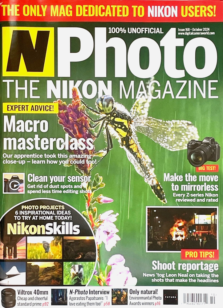 N-PHOTO MAGAZINE #168 | OCT 2024 | MACRO MASTERCLASS