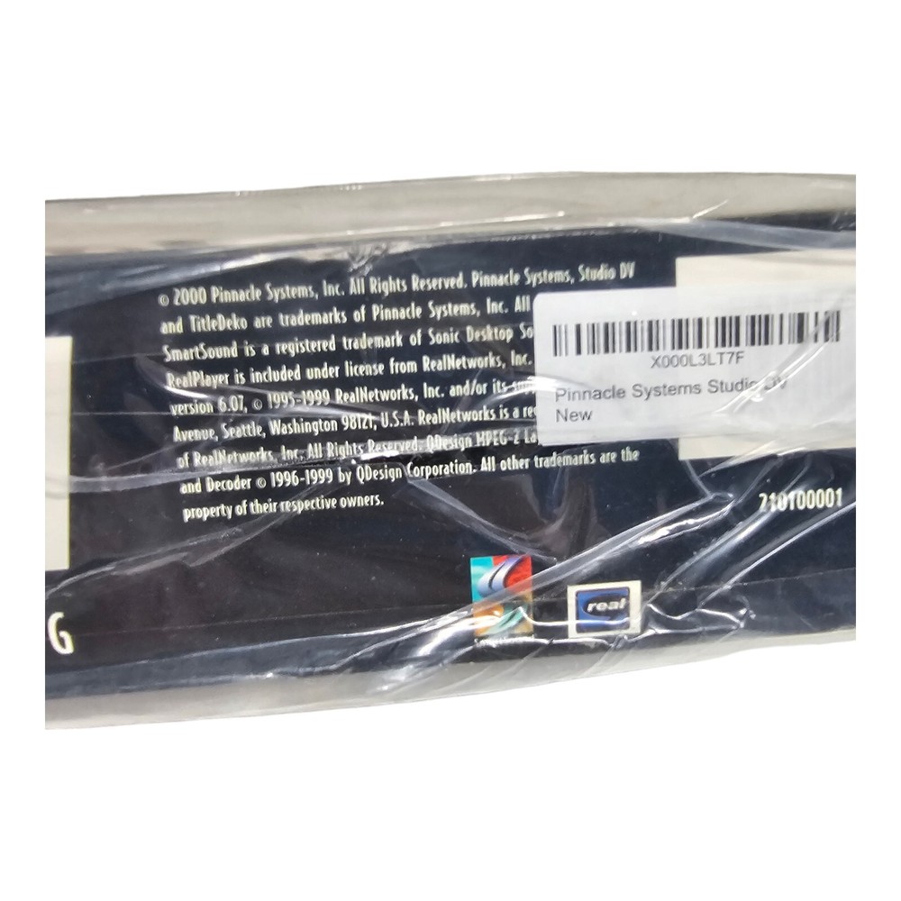 Pinnacle Systems Studio DV Windows 98 2000 Creative Movie Making System NOS