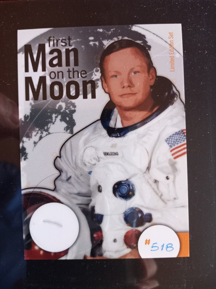 ***Neil Armstrong hair sample DNA card