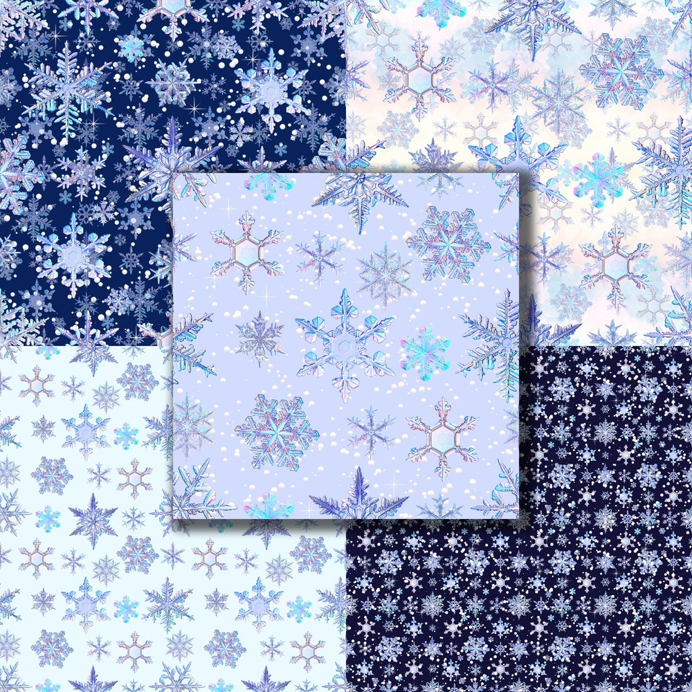 MAGICAL SNOWFLAKES - Paper Pack