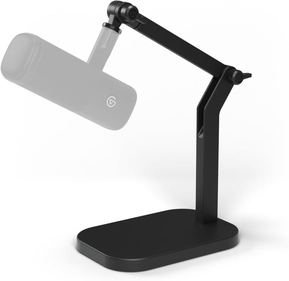 Wave Desk Stand - Adjustable Mounting Arm for Microphones, Works, Hyperx, Rode,