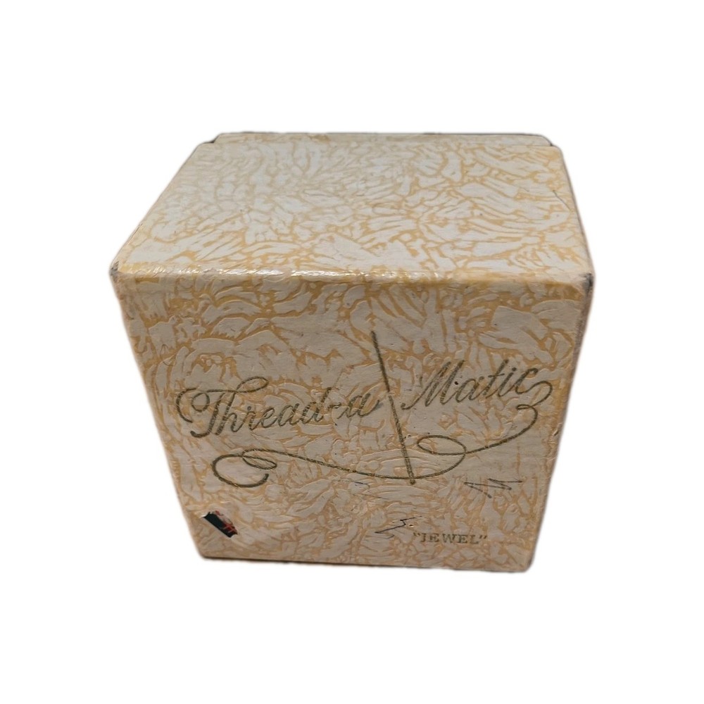 Vintage Thread-a Matic Sewing Automatic Needle Threader In Box