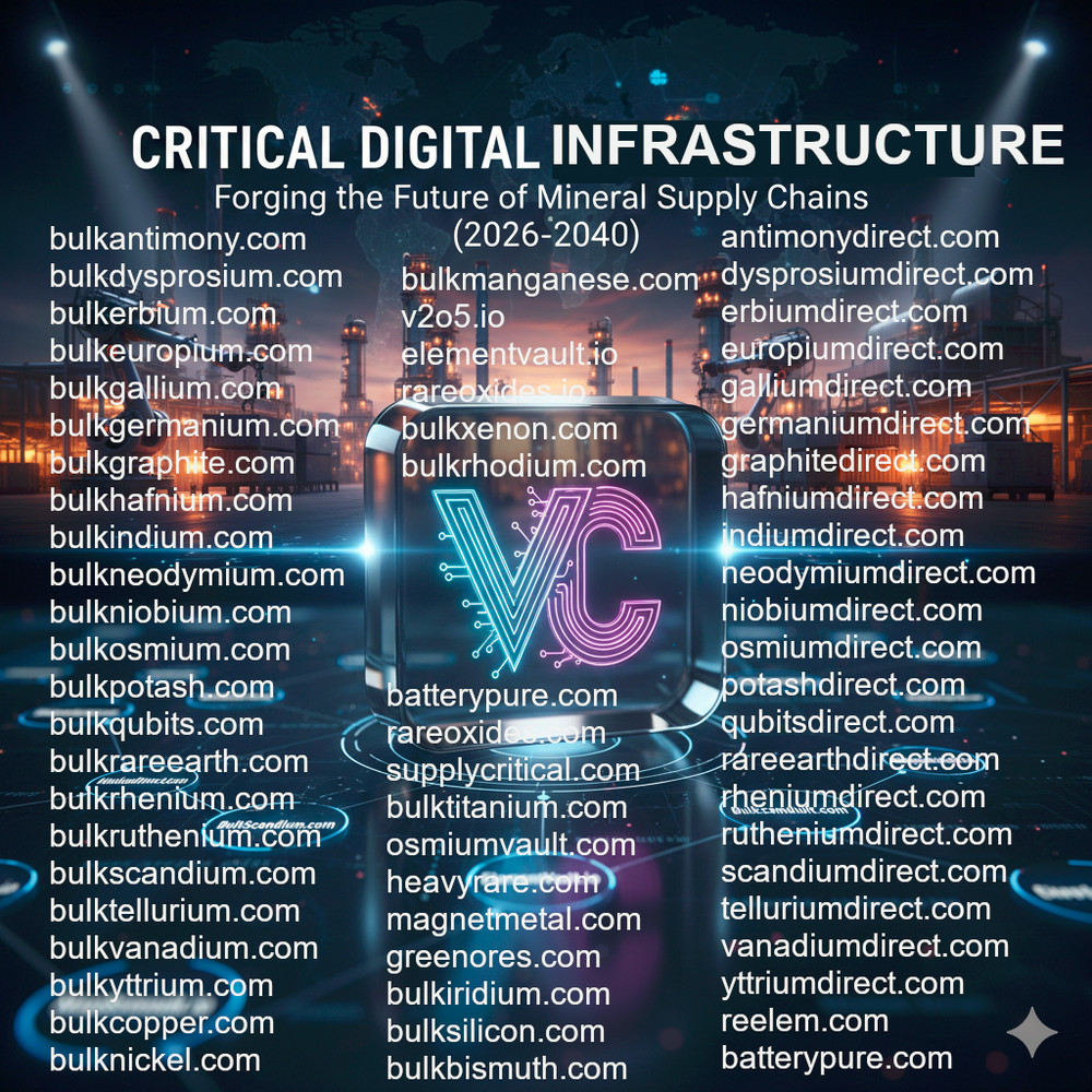 Bulk Critical Mineral Domain Name Lot (79) Blockchain Node Strategic Elements