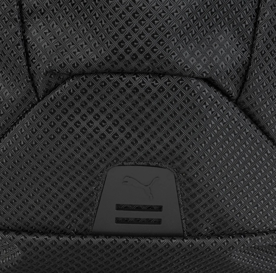 Puma Backpack Challenger 2 Black Pockets Reflective Compression Straps School