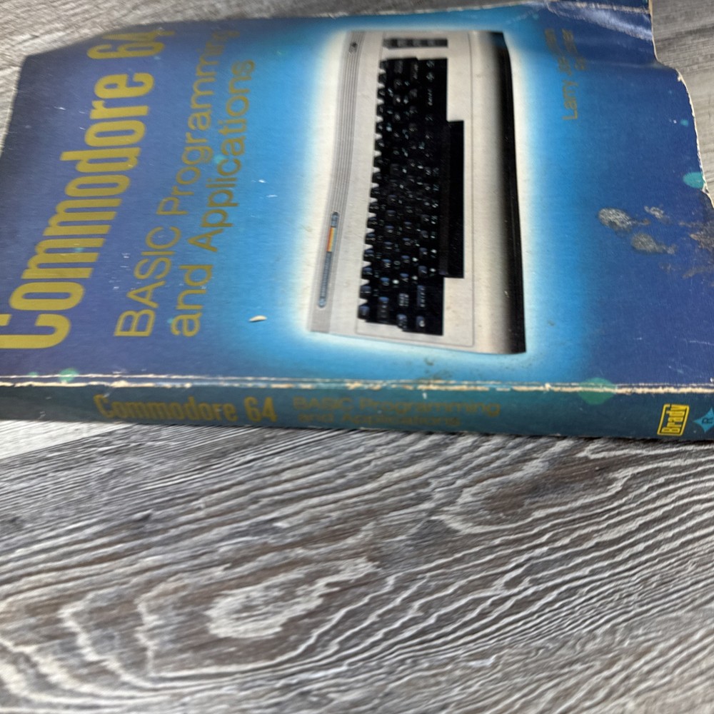 Commodore 64: Basic Programming and Applications by Goldstein Mosher 1984