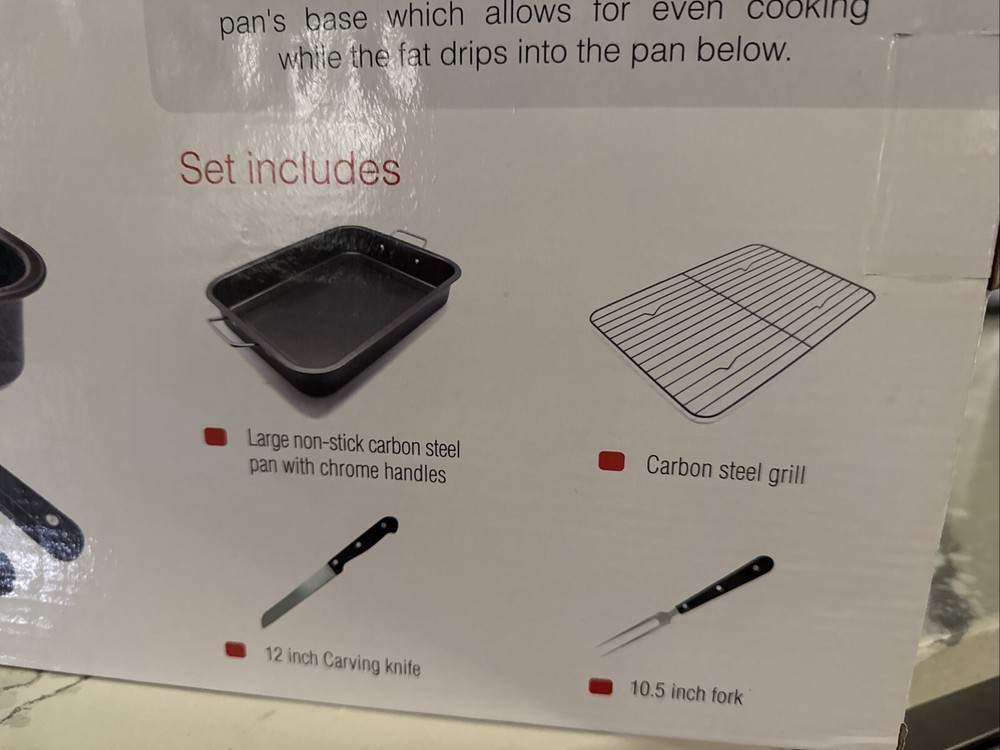 Roasting Pan- 4 Piece Set