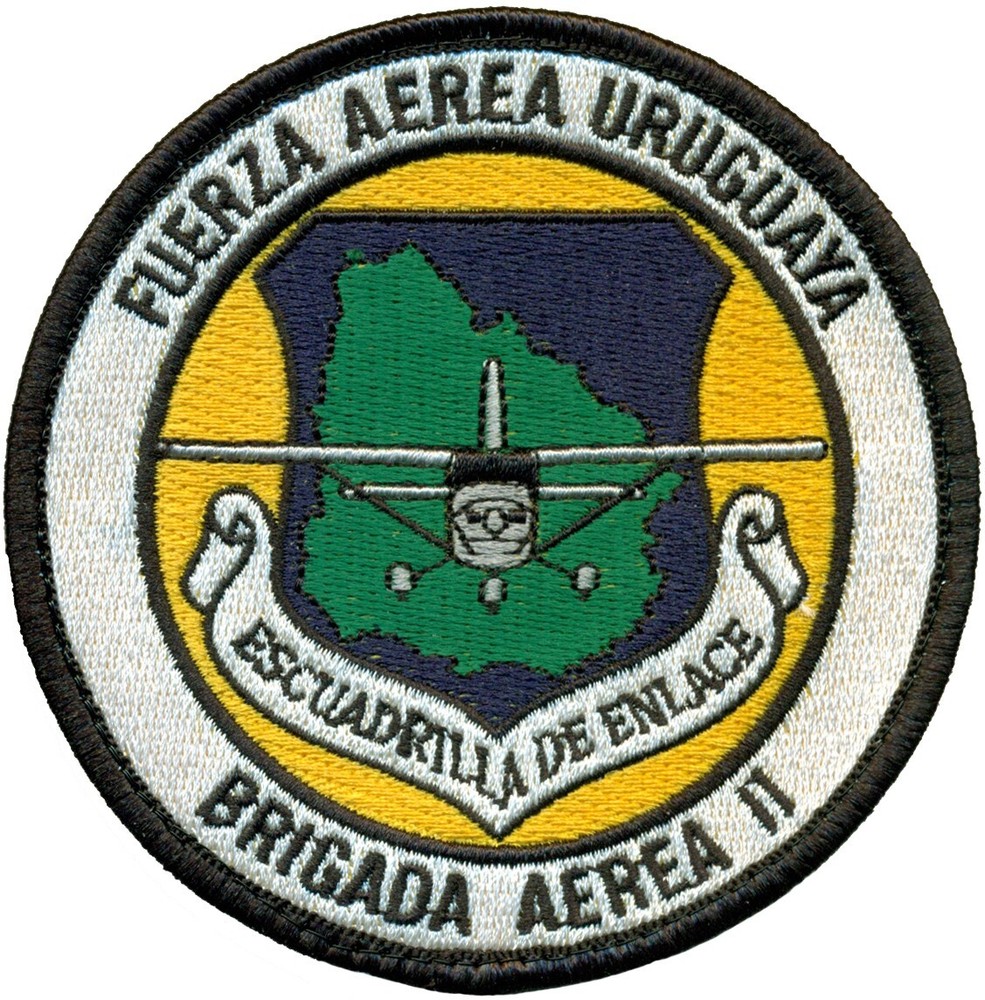 URUGUAYAN AIR FORCE - AIR BRIGADE II PATCH