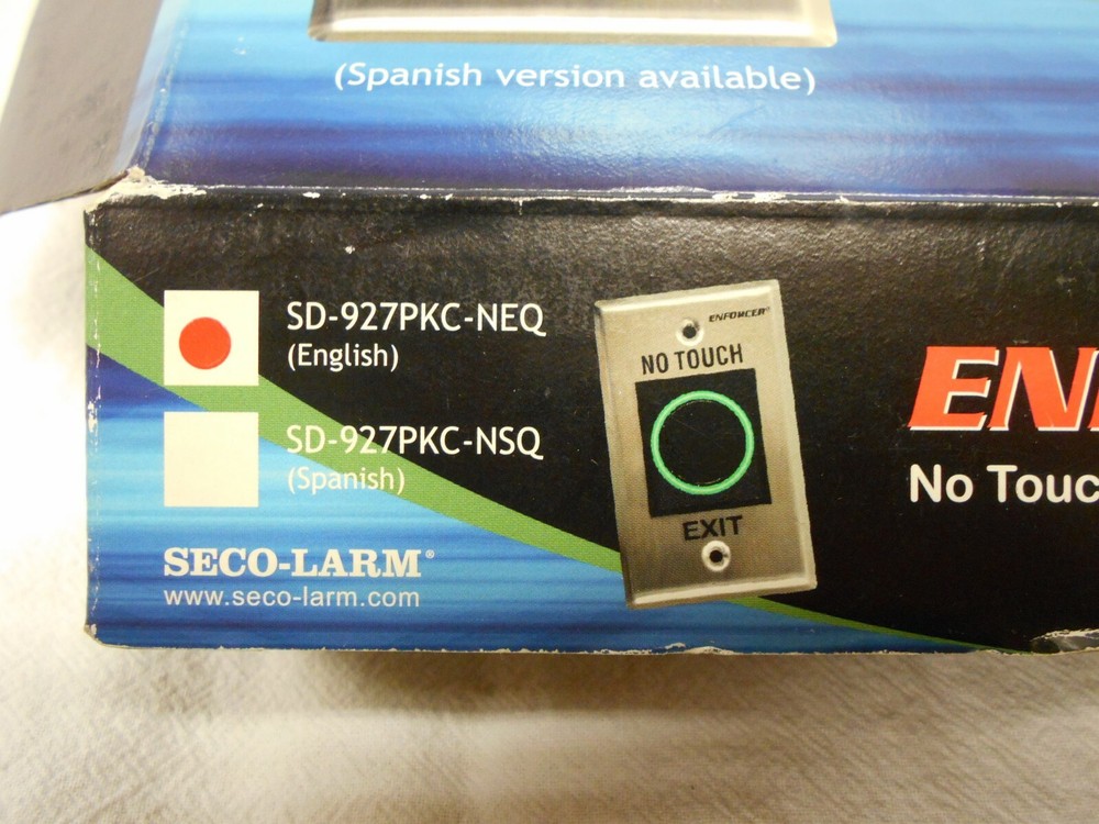 Enforcer No Touch Request To Exit Sensor SD-927PKC-NEQ
