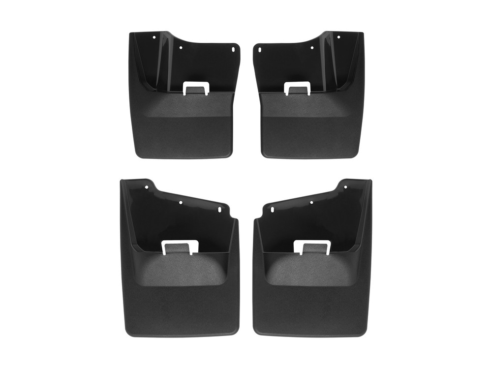 WeatherTech No-Drill MudFlaps - 110120-120120 - Black