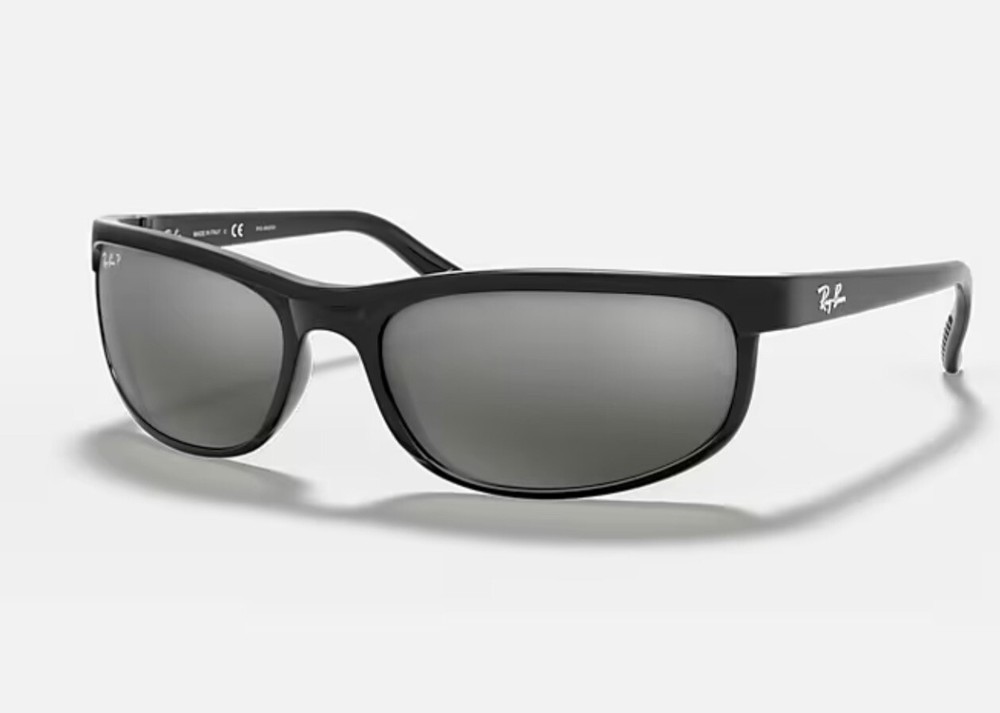 Ray Ban RB2027 601/W1 Predator 2 Gloss Black Replacement Frame Only Authentic 62