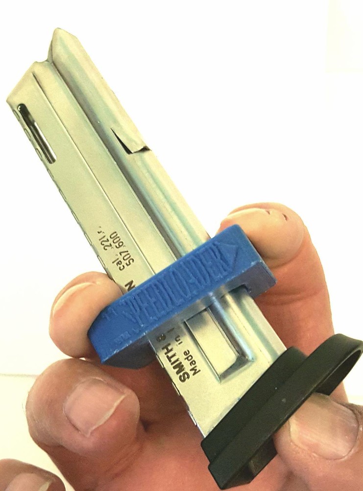 S&W BLUE SPEED LOADER S&W,22 CALIBER SPEEDLOADER