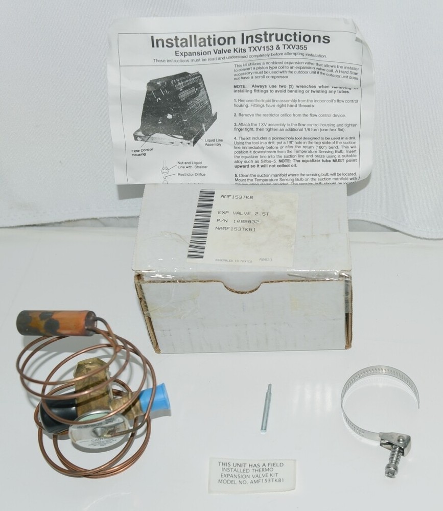 Emerson HQ1085766ACFP TXV Thermal Expansion Valve R22 2 and a half Ton