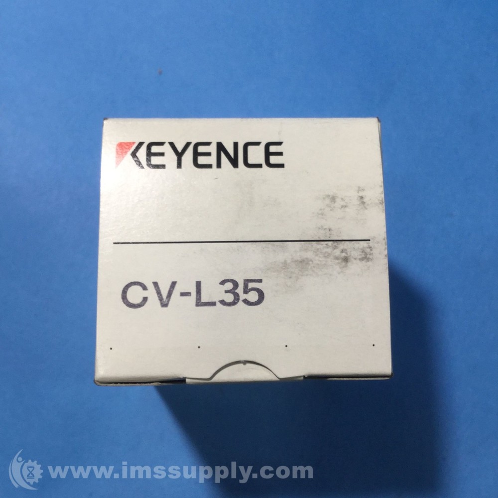 Keyence CV-L35 Machine Vision Lens, 35 mm FNFP