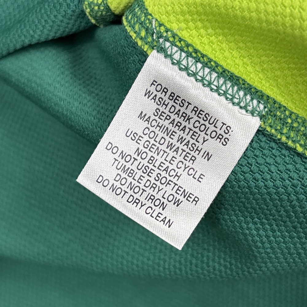 Master's Tech 1/4 Zip Jacket Men's XL Green Performance Stretch Golf Pullover