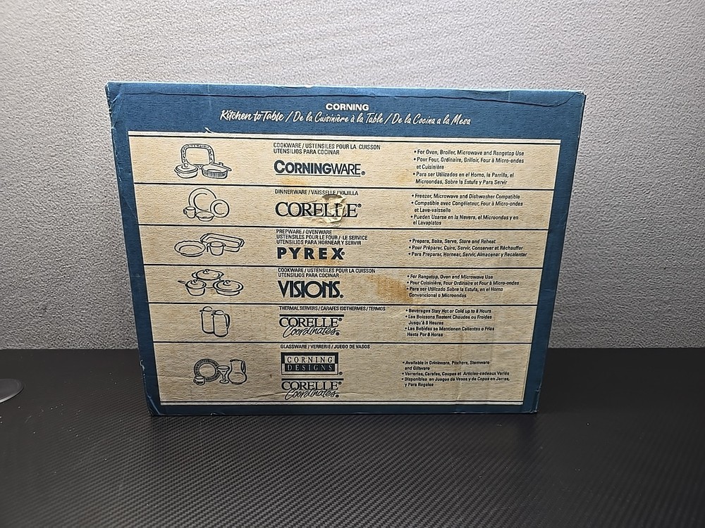 Pyrex Vintage 3 Piece Bakeware Set Sealed