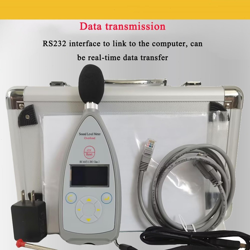 Type 2 Noise Meter Sound Level Meter Tester with Integrating Function 30~130dBA