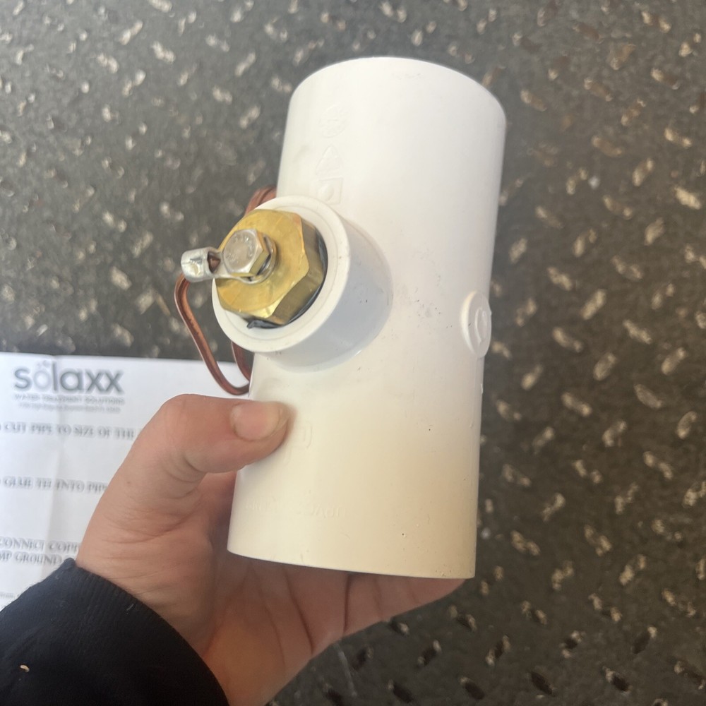 Solaxx Inline Anode w/ Tee, REG20A