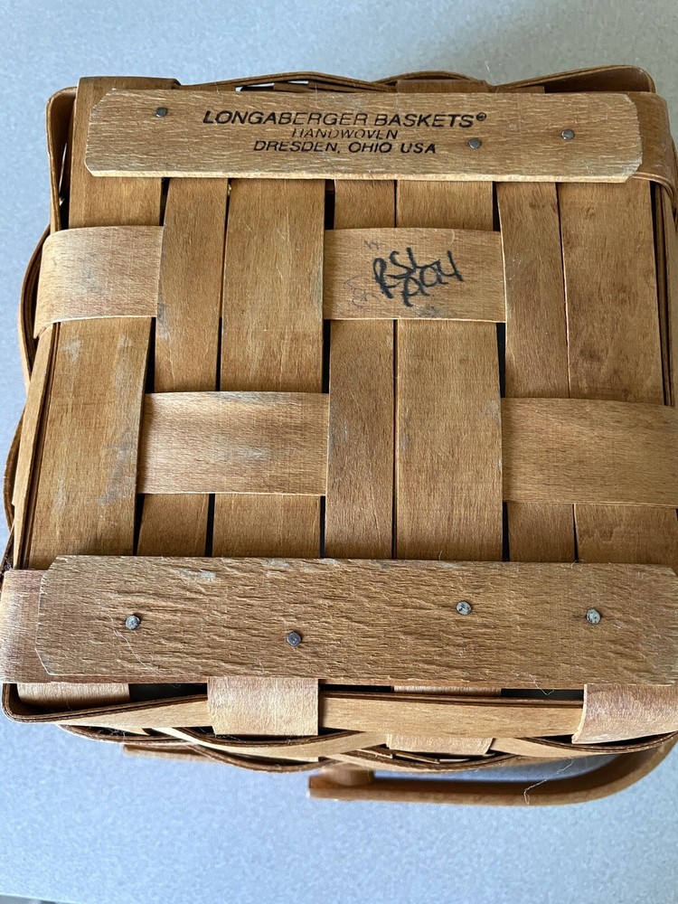 longaberger baskets vintage 9”