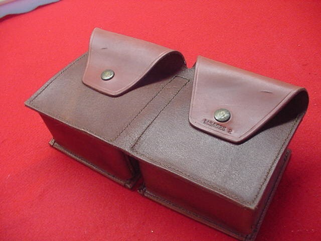 Leather- 2 Box- Shell Carrier- Trap Shooting- New!!!