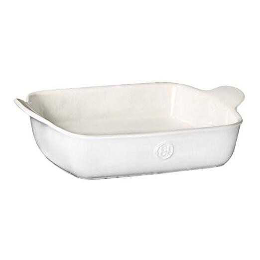11" x 8" Medium Rectangular Baker - Modern Classics Collection | Sugar White
