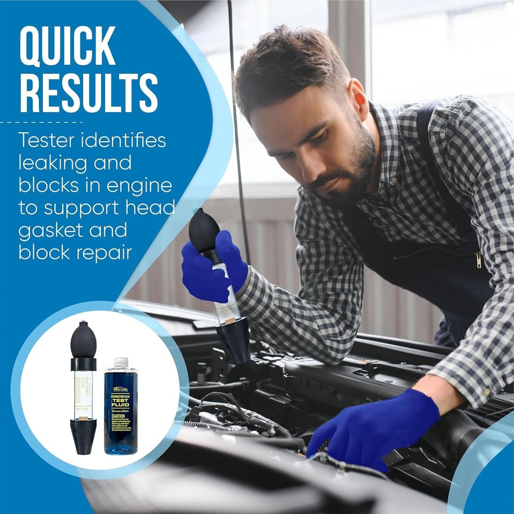 Combustion Leak Detector Kit Automotive Engine Block