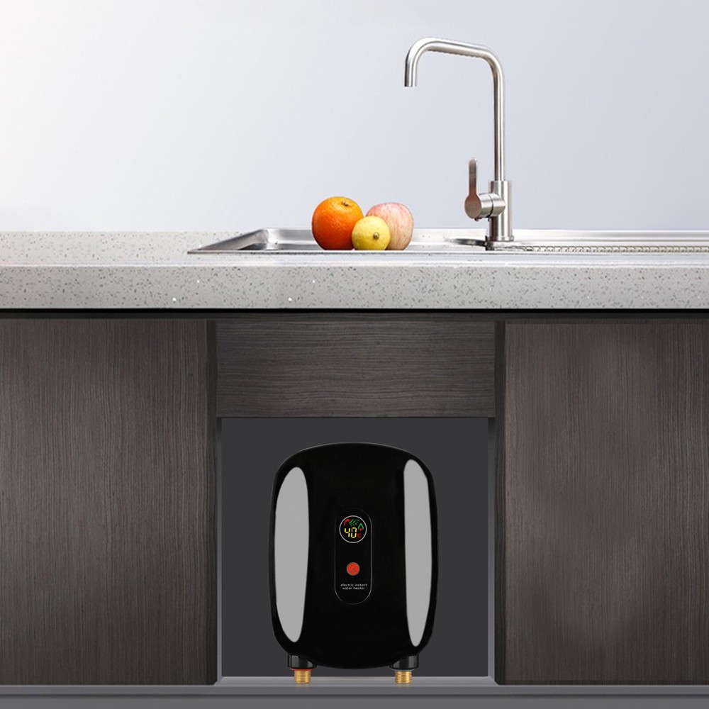 Compact Electric Water Heater - Fast Heating, Durable, Wall Mounted Design