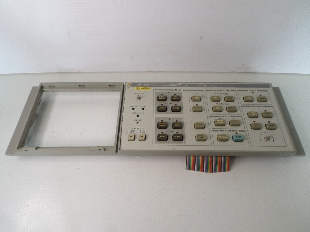 HP Spectrum Analyzer Panel Buttons and Face Frame ** 8500 Series ** Parts Only