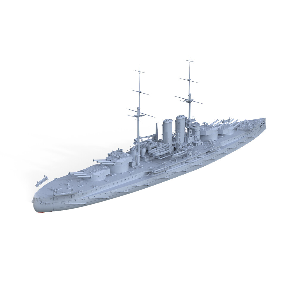 SSMODEL 1/2000 SMS Viribus Unitis Battleship WOW