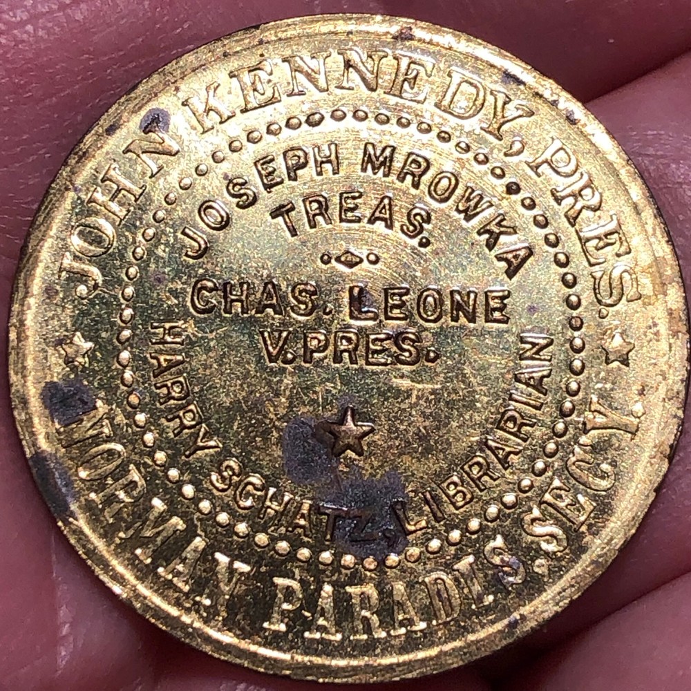 Vintage Uncas Numismatic Association Commemorative Token