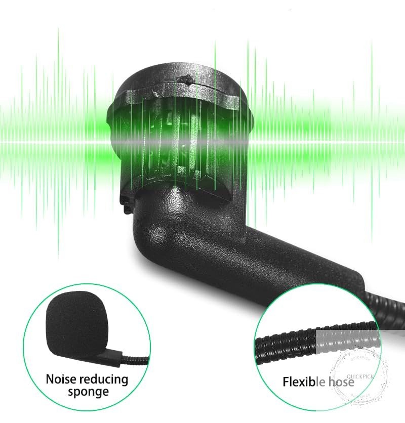 Wireless Saxophone Microphone System, Clip on Instrument Microphone Suitable for