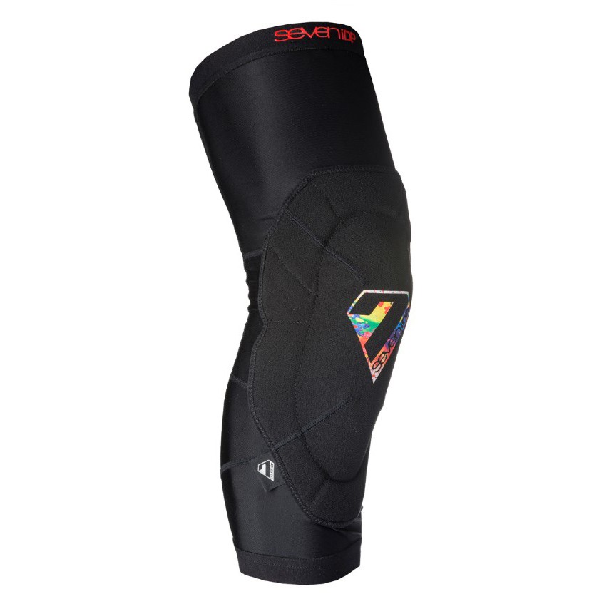 7iDP LTD ED Sam Hill Knee Armor, XL, Black/Splatter