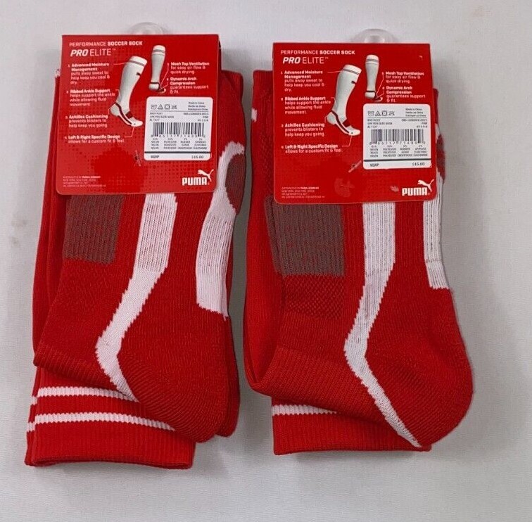 Youth Intermediate Puma V Elite Performance Pro Elite Soccer Socks