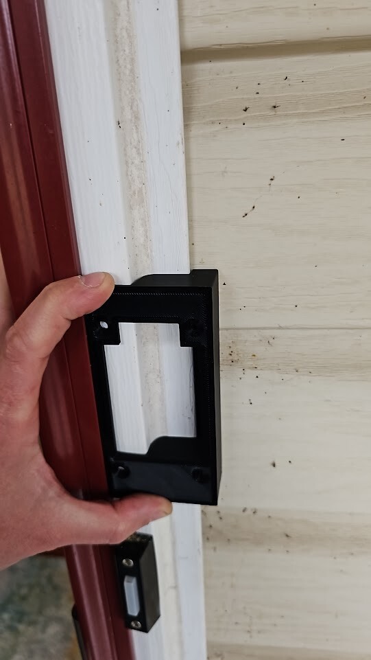 Ring Video Doorbell siding trim Wall Adapter