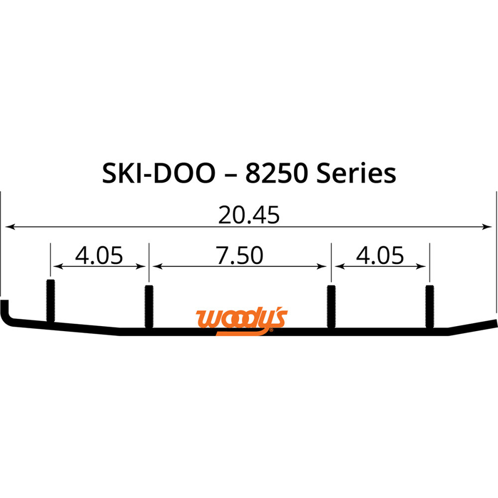 Woody's Extender Trail III Flat-Top Runner | ESD3-8250