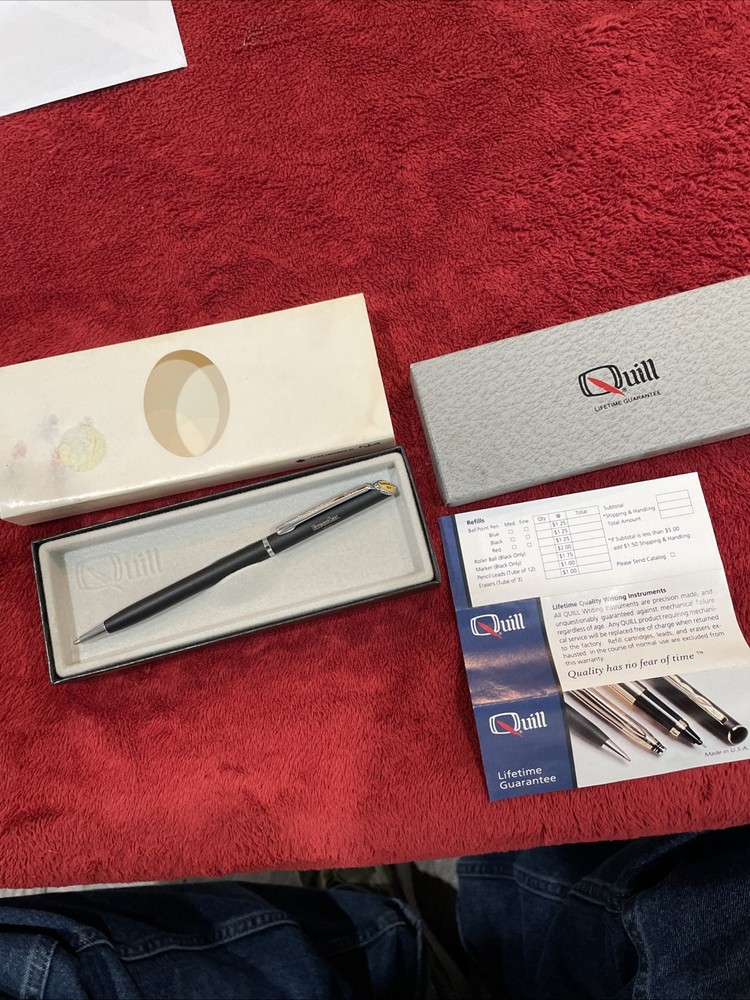 Quill ball point pen