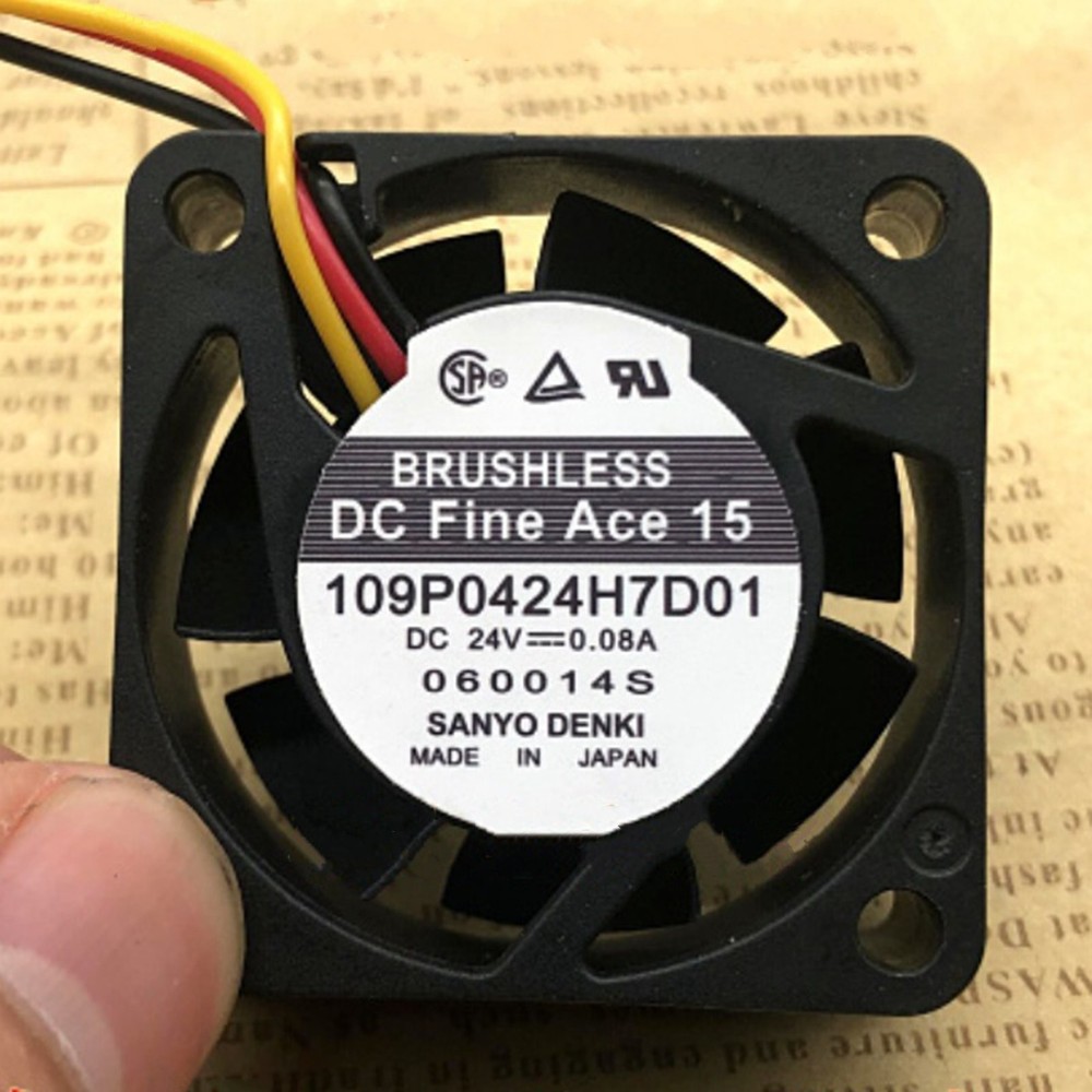 1PS For SANYO 109P0424H7D01 24V 0.08A fan New Free Shipping