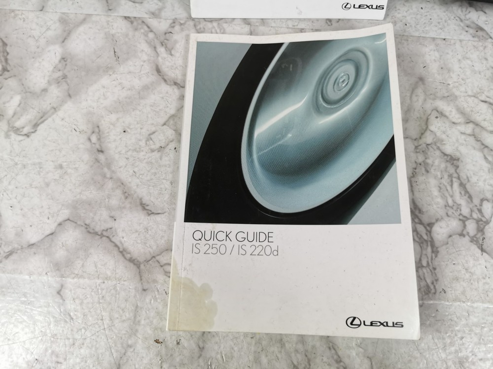 2007 LEXUS IS OWNERS MANUAL