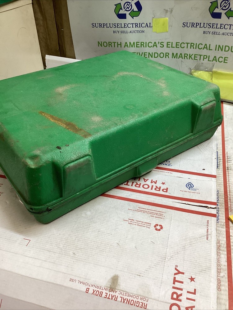 Empty Case GREENLEE 7306 1/2" - 2" HYDRUALIC KNOCKOUT SET *Case Only* ED4U