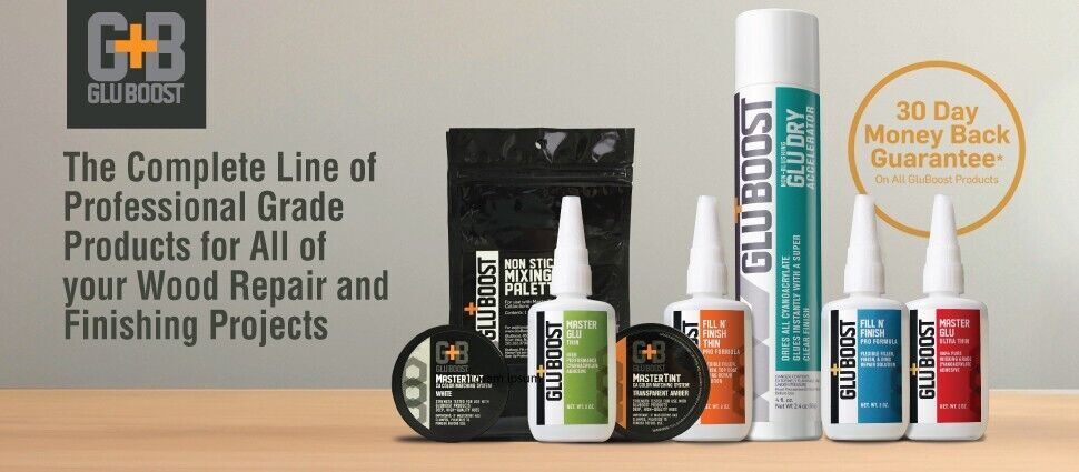 NEW - GluBoost GluDry Accelerator Activator 4 Ounces CA Glue