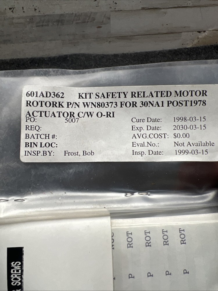 New Rotork WN80373 Motor Kit