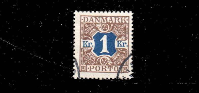 Denmark Scott J23 Used, SCV $18.00