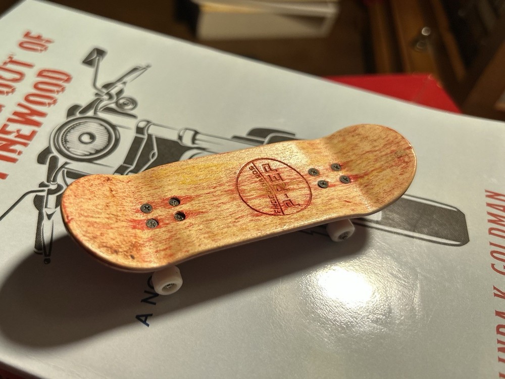 P-Rep Purple Maple Wood Mini Skateboard Complete with Wheels Basic Bearings New