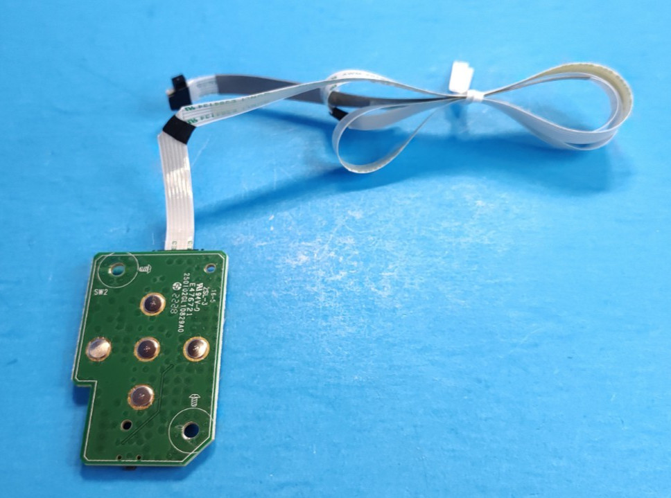 HP P22 G5 LED LCD Monitor Key Control Menu Button Controller Board PCB w/ Cable