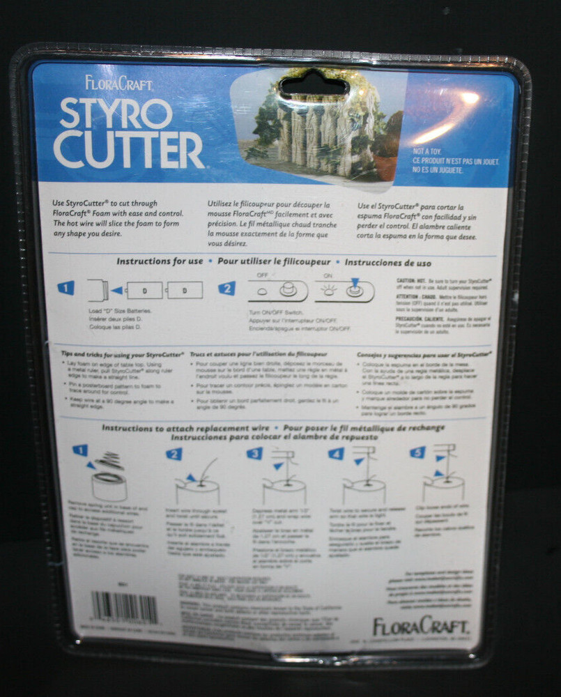 NEW Flora Craft Styro Styrofoam Cutter Tool