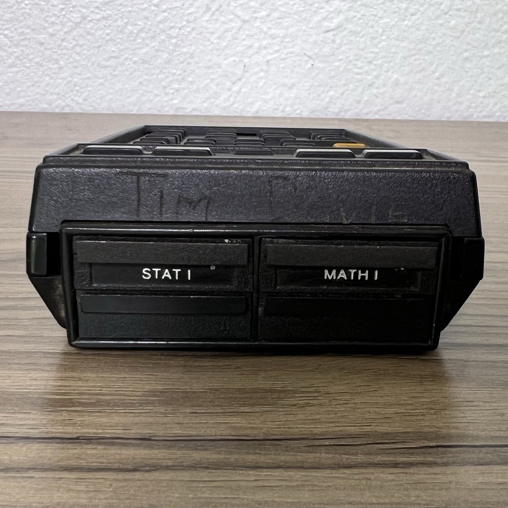 Vintage Hewlett Packard HP-41CV Handheld Programmable Scientific Calculator