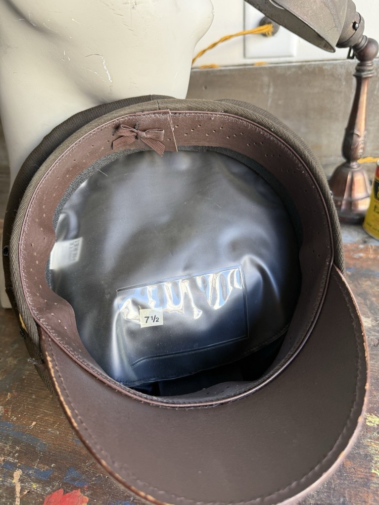 WWII Style Repro Crusher Cap Size 7 1/2 LARGE
