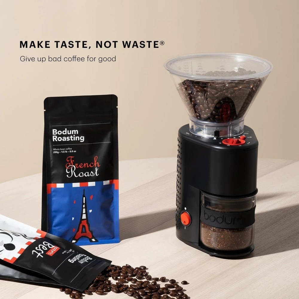Electric Conical Burr Coffee Grinder with 12 Adjustable Grind Settings