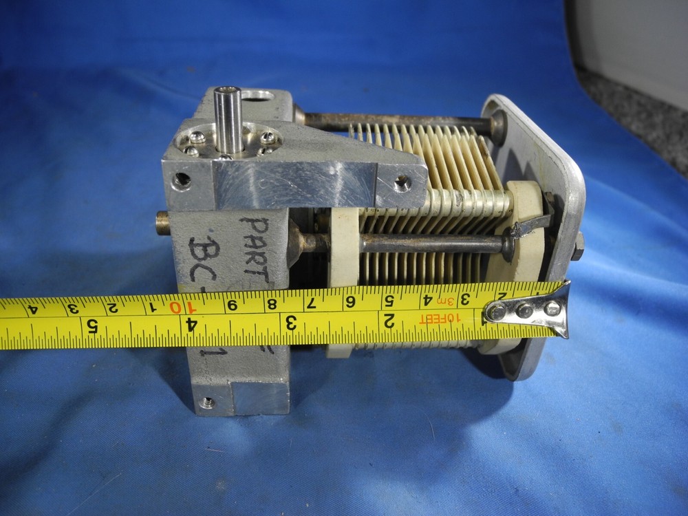 PART FOR PRECISION BC-221 VARIABLE CAPACITOR OLD HAM RADIO REGEN RECEIVER