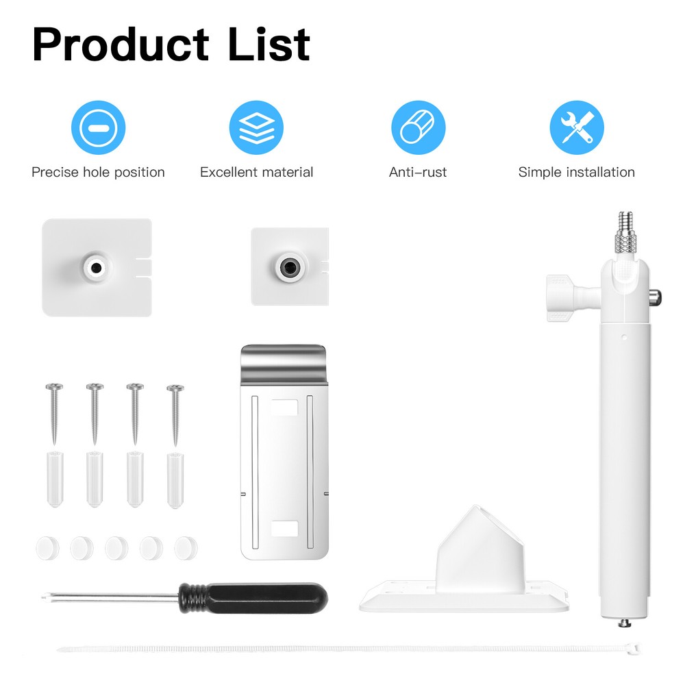 Wall Mount for Ring Solar Panel,Arlo Solar Panel,Eufy /Wasserstein Super Solar